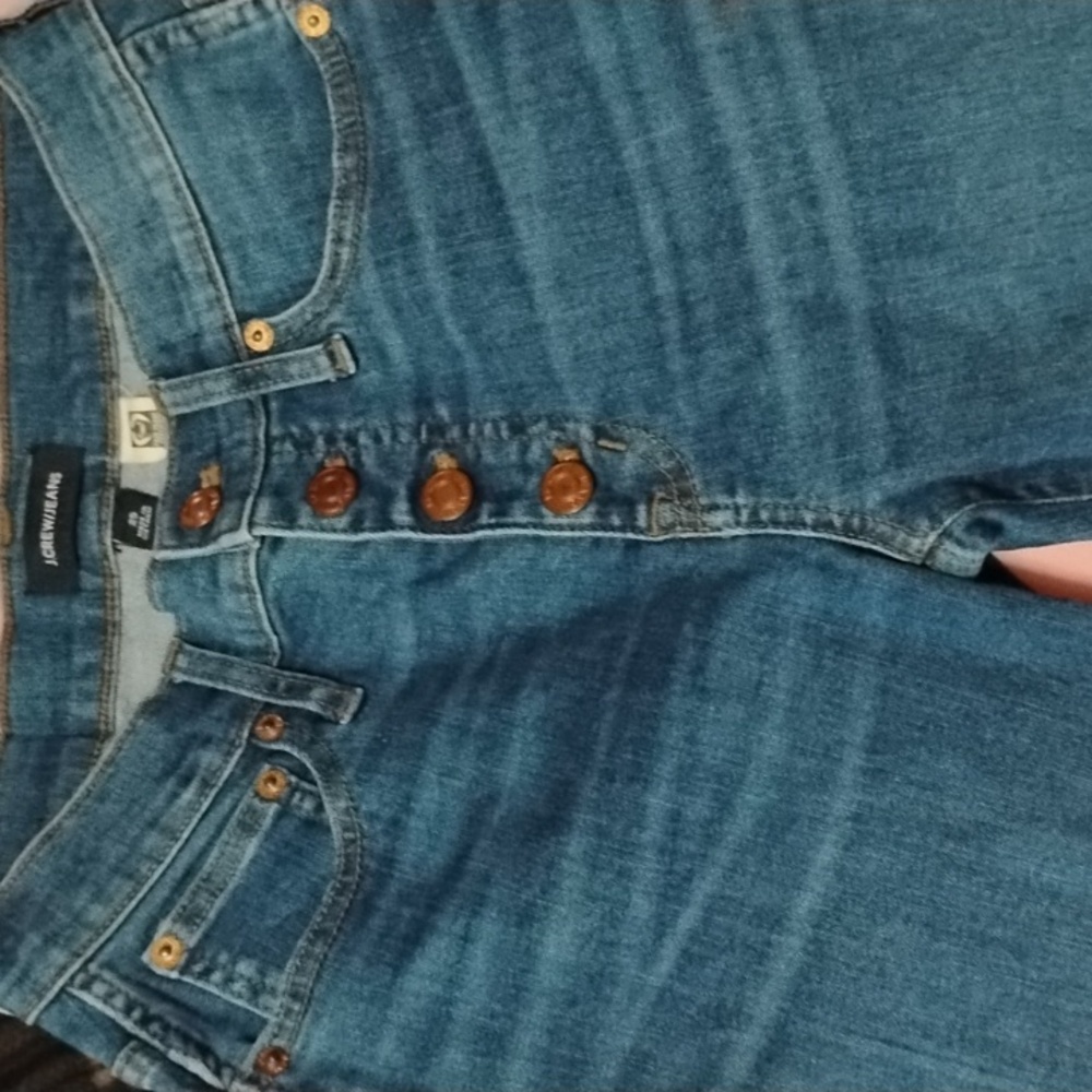 J crew size 25 jeans cropped